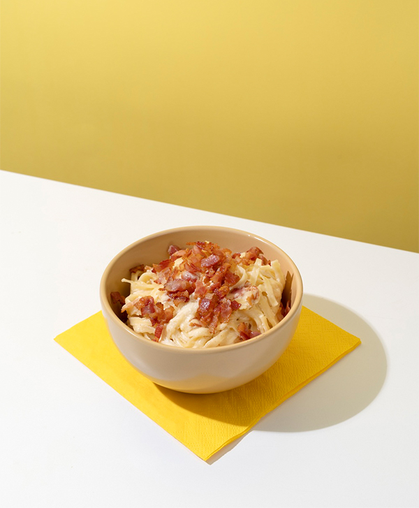 義式奶油培根扁麵